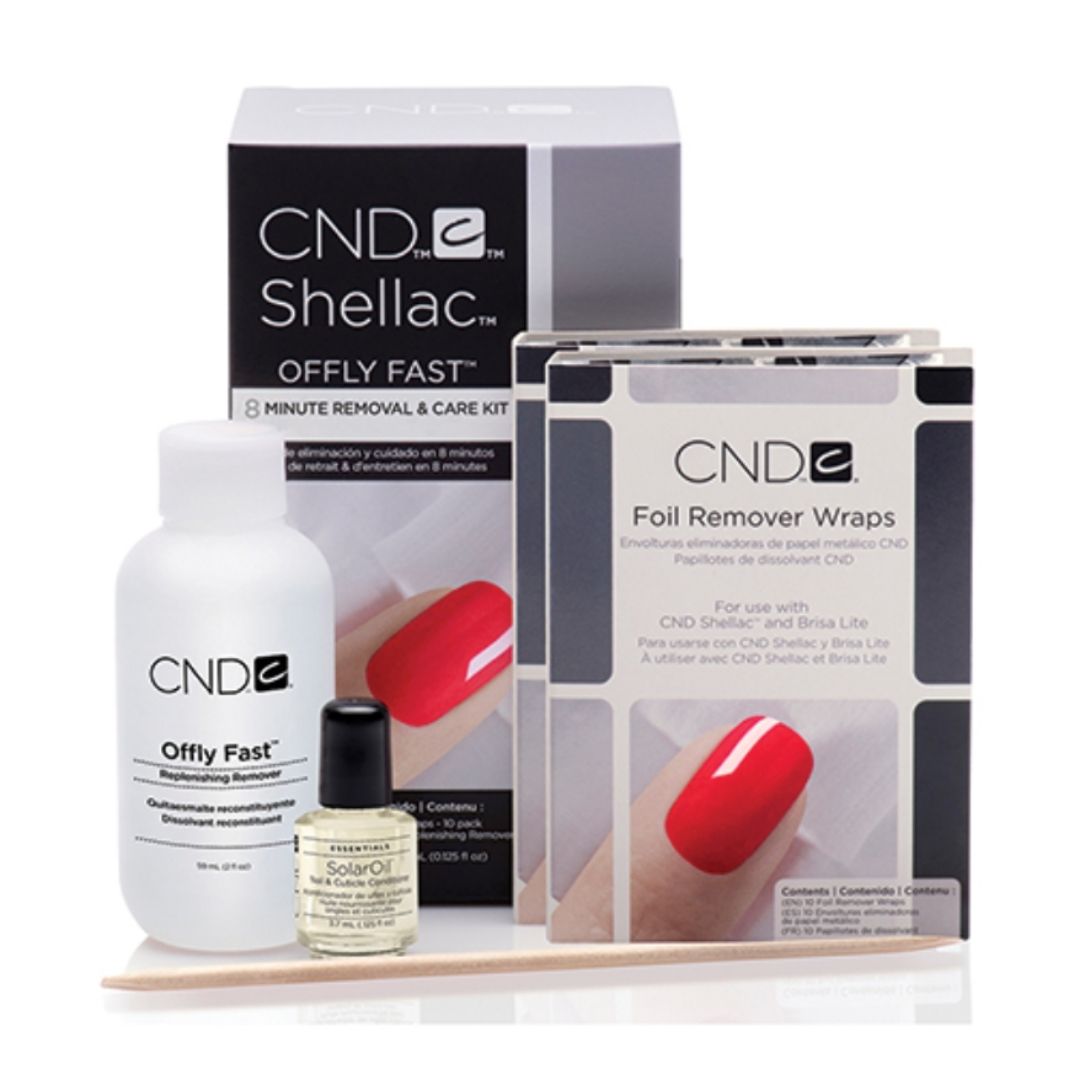 CND Offly Fast Shellac Remover &amp; Care Kit | The Beach House Spa